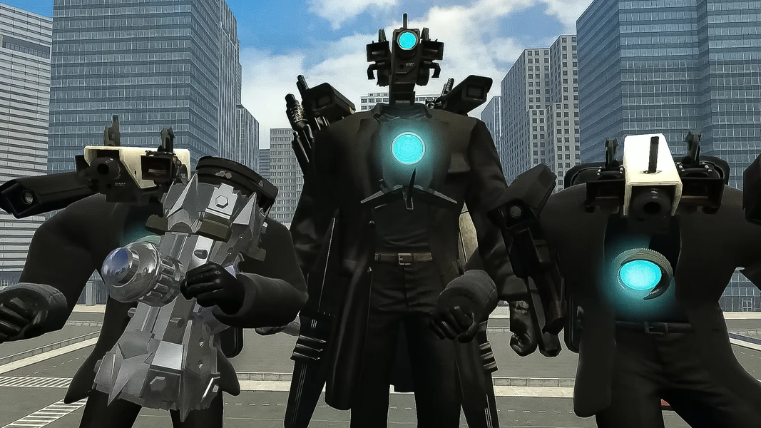 Kamera Monster Vs Head Sink - Gameplay image of android game