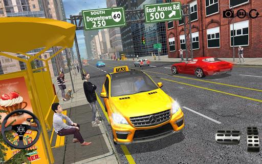 City Taxi Driving Game ۲۰۱۸: Taxi Driver Fun - عکس بازی موبایلی اندروید