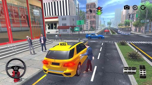 City Taxi Driving Game ۲۰۱۸: Taxi Driver Fun - عکس بازی موبایلی اندروید