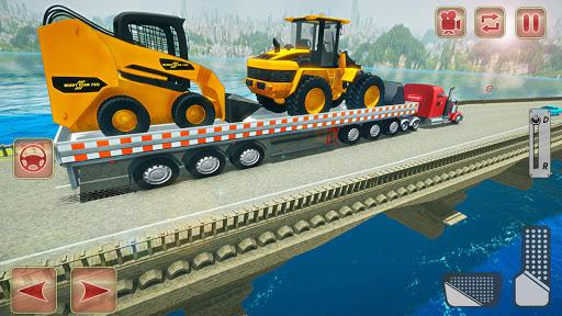 Construction Trucks & Heavy Excavator Transporter - عکس بازی موبایلی اندروید