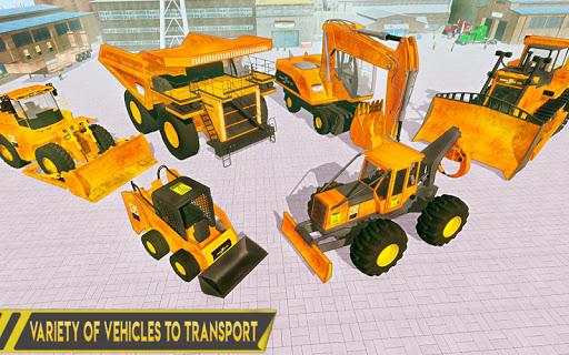 Construction Trucks & Heavy Excavator Transporter - عکس بازی موبایلی اندروید