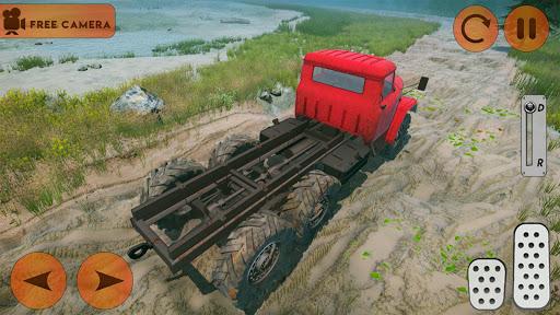 Muddy Offroad Truck Driving Adventure: Pro Trucker - Gameplay image of android game