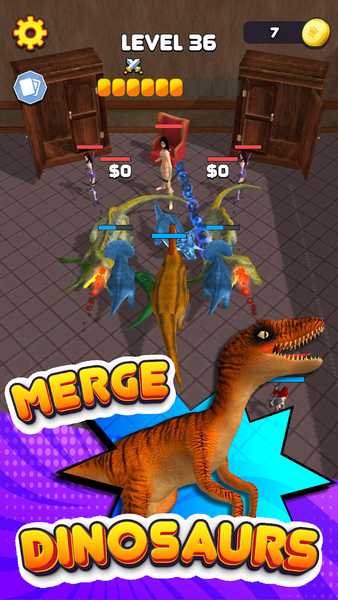 Dinosaur Monster Vs Dragon - عکس بازی موبایلی اندروید