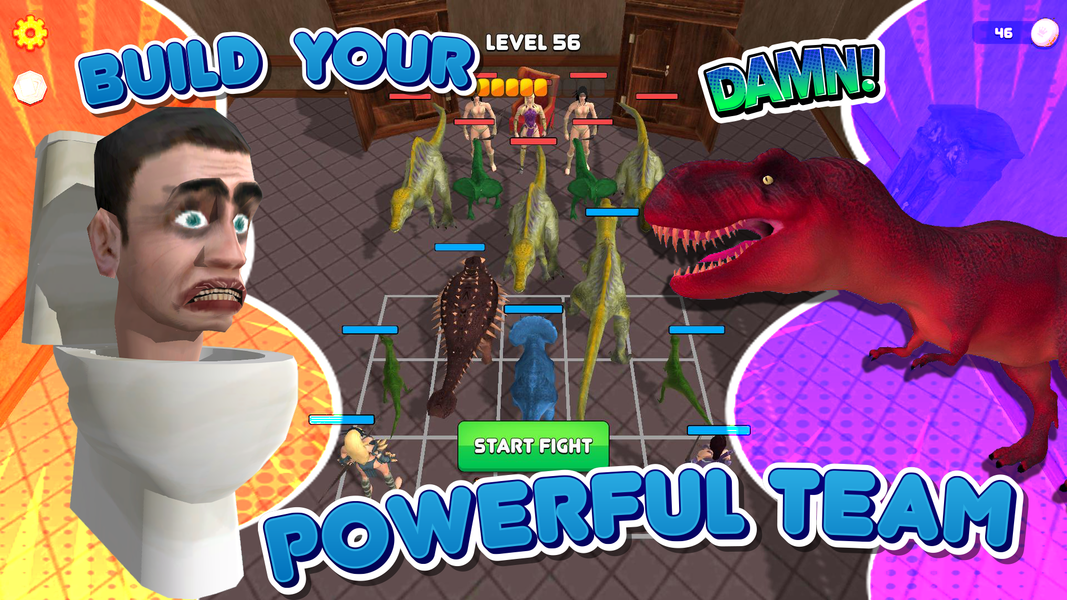 Dinosaur Monster Vs Dragon - عکس بازی موبایلی اندروید