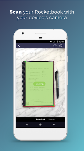 Rocketbook - Image screenshot of android app