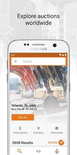 Ritchie Bros. - Image screenshot of android app