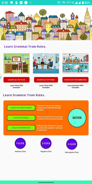 active to passive voice conver - عکس برنامه موبایلی اندروید