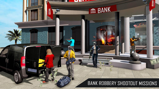 Grand Bank Robbery Gun Games - عکس برنامه موبایلی اندروید