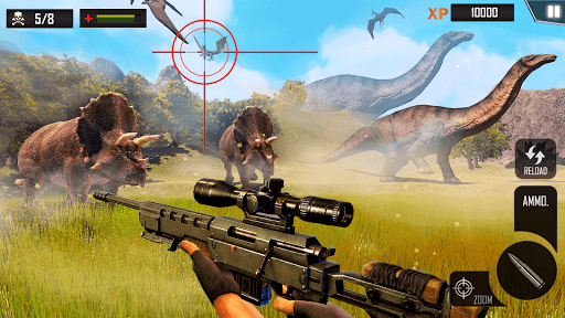 Wild Dino Hunt: Shooting Games - عکس بازی موبایلی اندروید