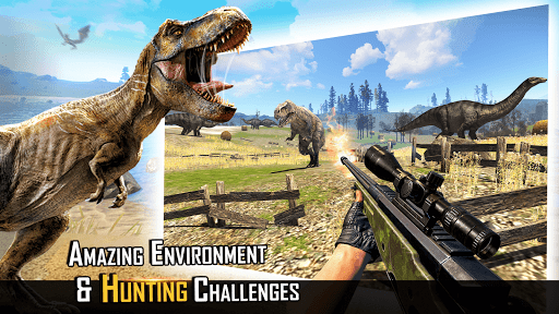 Wild Dino Hunt: Shooting Games - عکس بازی موبایلی اندروید