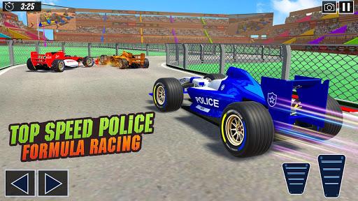 Police Formula Car Derby Games - عکس بازی موبایلی اندروید