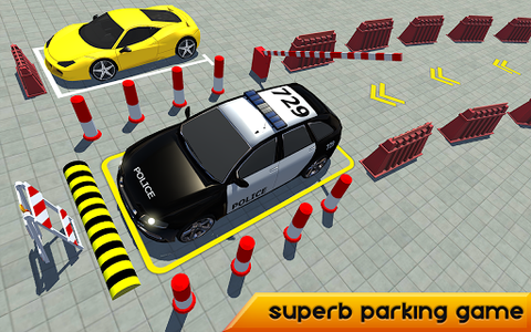 Police Car Parking: Advance Car Driving Simulation Game for