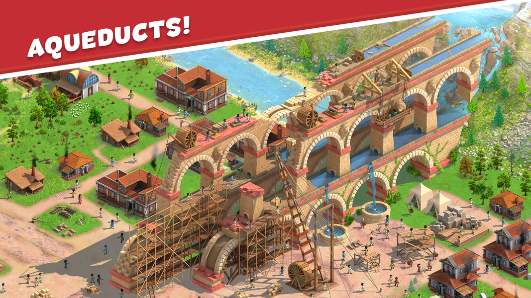 Empire City: Build and Conquer - Gameplay image of android game