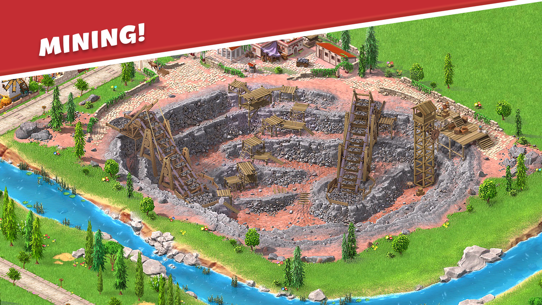 Empire City: Build and Conquer - Gameplay image of android game