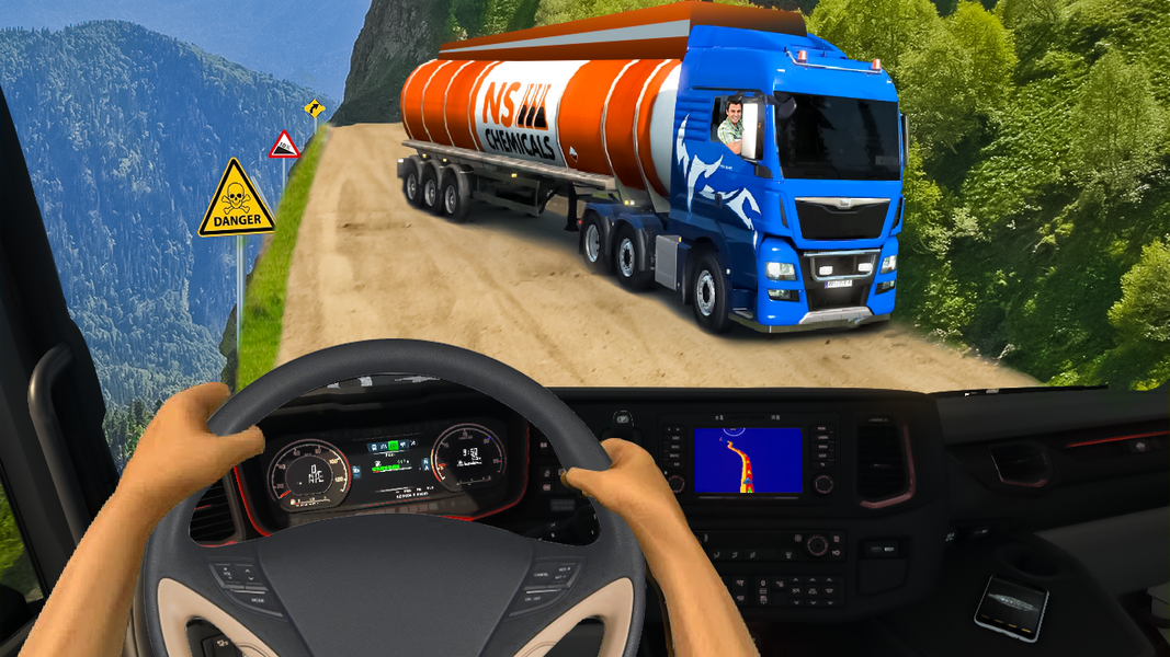 Truck Simulator US :Oil Tanker - عکس بازی موبایلی اندروید