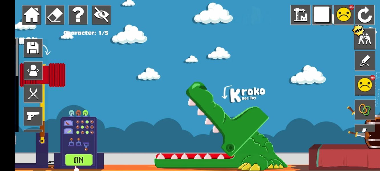 Tung Tung Tung Sahur Sandbox - Gameplay image of android game