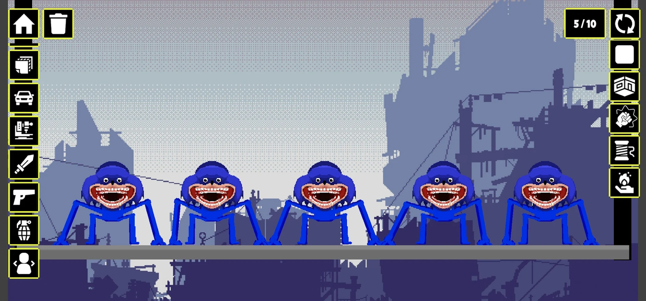 Shin Sandbox: Ragdoll Monster - Gameplay image of android game