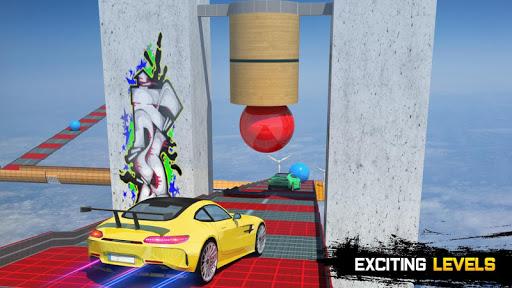 Ramp Car Jump Free Mega Ramp - Gameplay image of android game