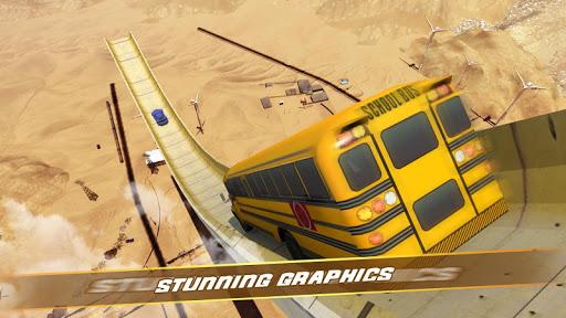 Mega Ramp: Free Impossible Stunts - Gameplay image of android game
