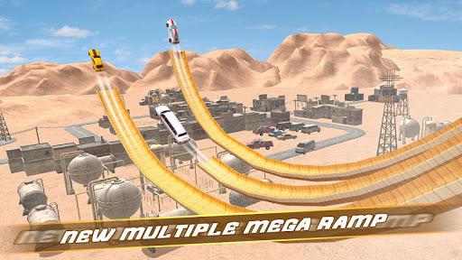 Mega Ramp: Free Impossible Stunts - Gameplay image of android game