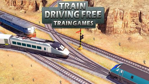 Train Driving Simulation Game - Gameplay image of android game