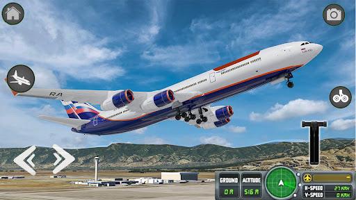 Airport Flight : Plane Game - عکس بازی موبایلی اندروید