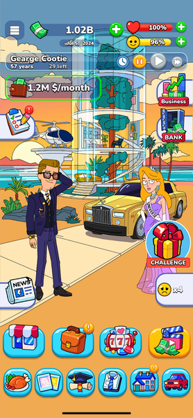 Mr.Billion: Idle Rich Tycoon - عکس بازی موبایلی اندروید
