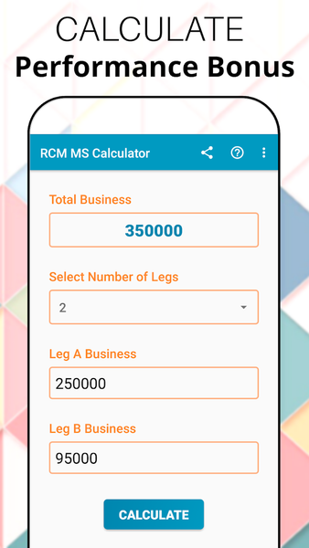 RCM MS Calculator - عکس برنامه موبایلی اندروید