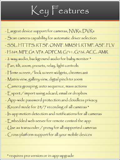 IP Cam Viewer Lite - عکس برنامه موبایلی اندروید