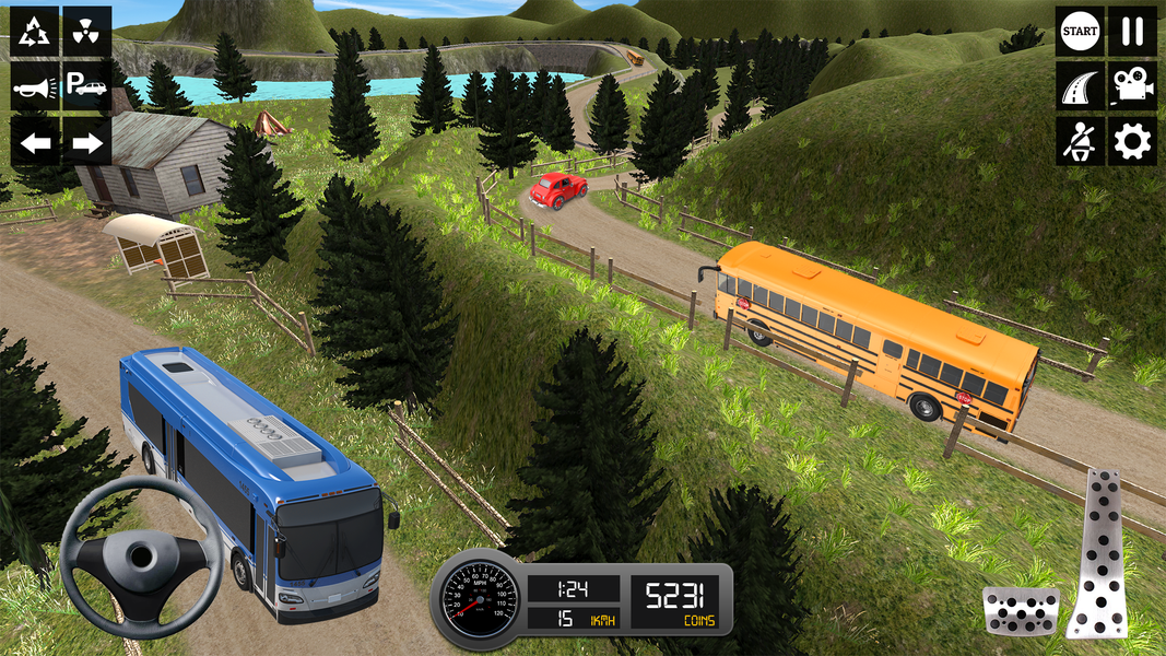 Bus Simulator 3d Offline Games - عکس بازی موبایلی اندروید