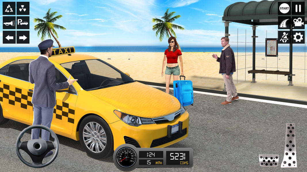 Taxi Simulator 24 - Taxi Games - عکس بازی موبایلی اندروید