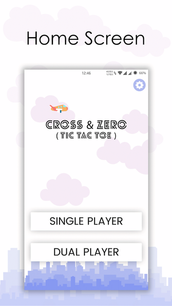 Cross and Zero : Tic Tac Toe - Image screenshot of android app