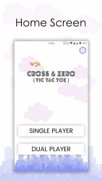 Cross and Zero : Tic Tac Toe - عکس برنامه موبایلی اندروید