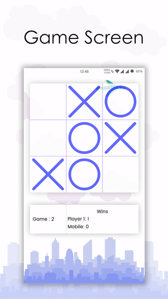 Tic Tac Toe - Cross and Zero - عکس برنامه موبایلی اندروید