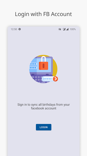 Birthday Calendar - Image screenshot of android app