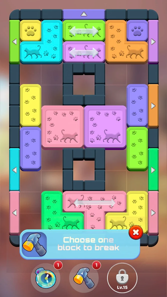 Tap Color Cube Away: ۳D Puzzle - عکس بازی موبایلی اندروید
