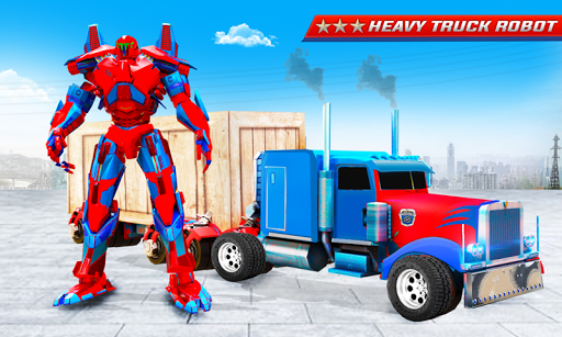 Anaconda Robot Truck Transform - Gameplay image of android game