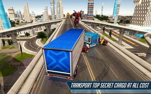 Anaconda Robot Truck Transform - Gameplay image of android game