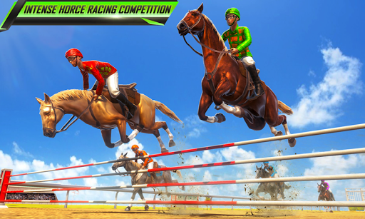 Horse Racing - Derby Quest Race Horse Riding Games - Gameplay image of android game