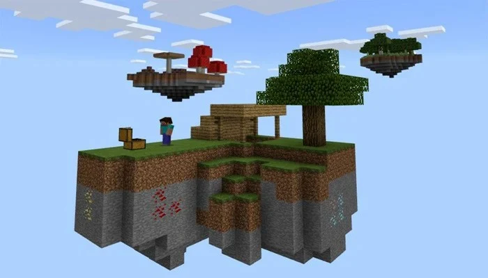 Skyblock map game for Minecraf - عکس بازی موبایلی اندروید