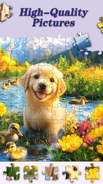 Jigsaw Wizard - Gameplay image of android game