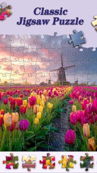 Jigsaw Wizard - Gameplay image of android game