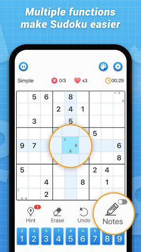 Sudoku - Exercise your brain - عکس بازی موبایلی اندروید