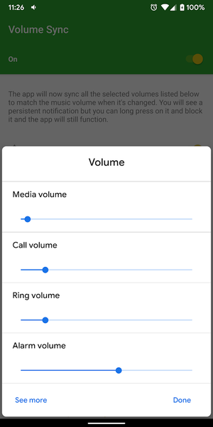 VolumeSync - Sync your volume - عکس برنامه موبایلی اندروید