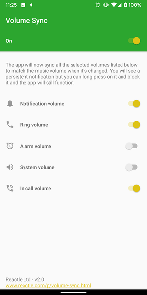 VolumeSync - Sync your volume - عکس برنامه موبایلی اندروید