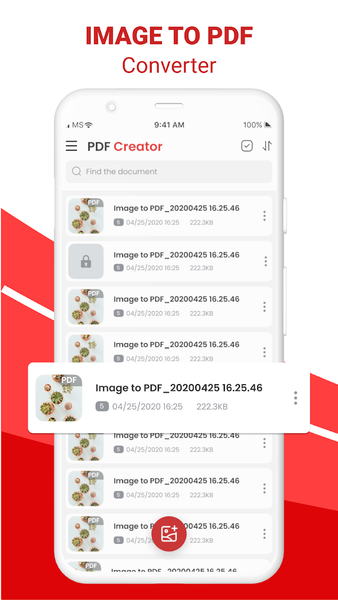 Image to PDF Converter & Maker - Image screenshot of android app