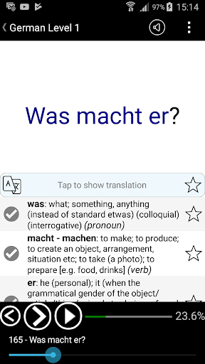 Read & Learn German - Image screenshot of android app