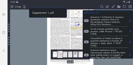 Papers by ReadCube - عکس برنامه موبایلی اندروید