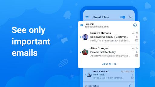 Spark Mail – AI Email Inbox - Image screenshot of android app