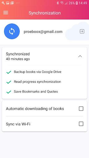 eBoox: ePub PDF e-book Reader - عکس برنامه موبایلی اندروید